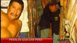 América Noticias120513Mire las pésimas condiciones del penal de Tarapoto [upl. by Yehc]