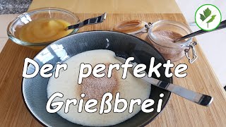 Grießbrei kochen  mit diesen Tipps wird er perfekt 😋 [upl. by Ingraham951]