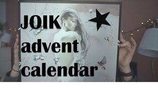 Joik  natural cosmetics advent calendar [upl. by Retlaw]