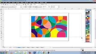 Mural Designing in Corel Draw [upl. by Sisi487]