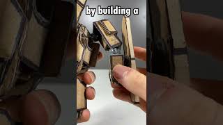 How I Made My Custom Cardboard Lofty Mech For Stop Motion Animation [upl. by Reiko]