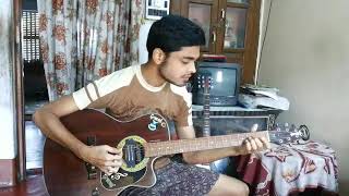 Sei Je Holud Pakhi Song Cactus Guitar Cover by Rimon Chatterjee [upl. by Auqenes]