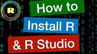 How to install R and install R Studio How to use R studio  R programming for beginners [upl. by Ynnob605]