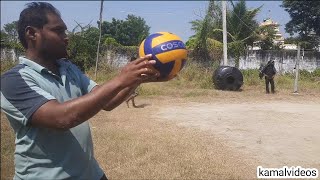 DONDAPADU VOLLEY BALL BET MATCH  NaveenVasuBasha VS Koti Swamy amp Guru Swamy  kamalvideos [upl. by Meldoh]