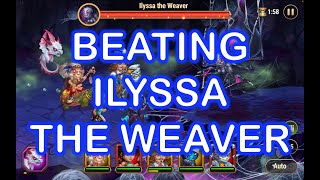 Hero Wars Beating Ilyssa the Weaver Level 115 [upl. by Drofub574]