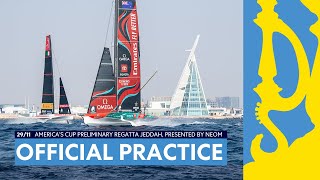 Preliminary Regatta Jeddah  Official Practice Day LIVE [upl. by Ecidnak301]