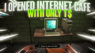 I Opened Internet Cafe To earn Money  INTERNET CAFE SIMULATOR 2  PART 1  DARK PRO GAMING [upl. by Esinwahs]