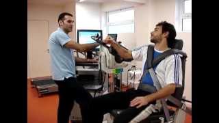 Shoulder isokinetic training [upl. by Anirbak]