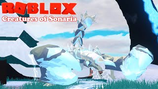 Roblox  Creatures of Sonaria 123  O Guardião do Templo Boreal GAMEPLAY PTBR [upl. by Earlene]