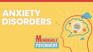 Anxiety Disorders Mnemonics Memorable Psychiatry Lecture [upl. by Garlinda]