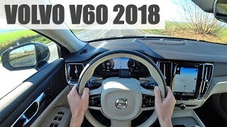 2018 Volvo V60 D4 Polestar 4K POV TEST To pravé Volvo [upl. by Llesram]