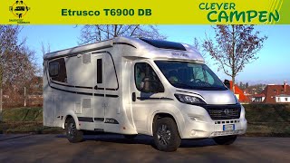 Ella Etrusco  Der T 6900 DB stellt sich dem promobil Dauertest  TestReview  Clever Campen [upl. by Nerw201]