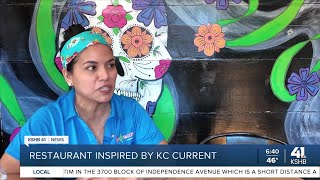 Woman inspired by KC Current to open restaurant in Parkville [upl. by Eecyaj]