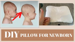 NEWBORN BABY HEAD SHAPE PILLOW  HOW TO MAKE [upl. by Missie]