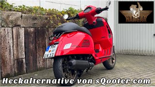 Alternative Kennzeichenhalterung von Quellagio wwwsQootercom für deine Vespa GTS MY23 [upl. by Rusticus180]