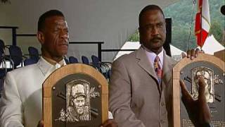 Ricky Henderson speech at Baseball Hall of Fame A Stern Response part 2 [upl. by Llerrot356]