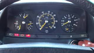 1982 Mercedes Benz 300D cold start [upl. by Greenwood]