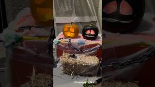 Halloween decor using animated Jabberin’ Jack pumpkins and Eek the cat mindscope [upl. by Sjoberg467]