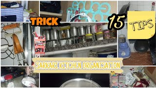 HOW TO KEEP SMALL KITCHEN CLEANING IDEAS15 TIPS FOR A CLUTTER FREE HOME [upl. by Akilam177]