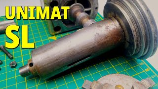 Disassembling and Cleaning the Tailstock and Spindle of the Emco Unimat SL Lathe [upl. by Tarkany365]