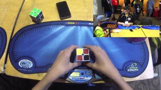 2x2 Cube Former WORLD RECORDS  058 Single amp 155 Average  Rami Sbahi [upl. by Ohcirej474]