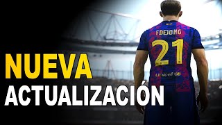 🚨 ¡EFOOTBALL 2022 ya tiene una NUEVA ACTUALIZACIÓN preparada PES 2022 [upl. by Jerrine]