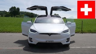 Tesla Model X Schweiz Roadtrip [upl. by Sunil]