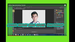 Refine Edge photoshopTutorial [upl. by Filberte386]