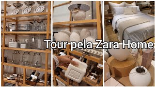 TOUR PELA LOJA ZARA HOME ME INSPIREI E PIREI EM TUDO [upl. by Amadus365]