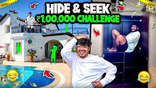 Playing Hide amp Seek in New TSG BOOTCAMP😍 Last To Get Out Wins 100000₹ 1Vs15😱 Jash Dhoka Vlog [upl. by Wolliw705]