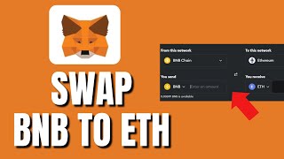 How To SwapSwitch BNB To ETH On Metamask ChangeConvert BNB To ETH On Metamask Switch amp Exchange [upl. by Yenttirb]