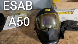 ESAB Sentinel A50 Welding Helmet review [upl. by Ahseken869]