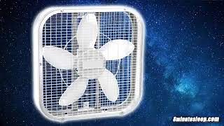 BOX FAN WHITE NOISE  Soothing Sleep Sounds  Also Good For Focus Studying Homework  ASMR [upl. by Leaper]