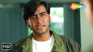 आपकी बेटी के साथ जो हुआ उसका मुझे दुख हैं  Ajay Devgan Kajol Amrish Puri  SCENE HD [upl. by Llenwad]