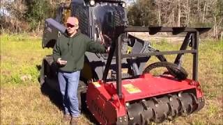 Fecon BH074 Forestry Mulcher  Big boy toys w  Dorite Fabrication [upl. by Netsrijk396]