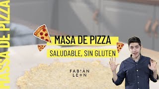 Masa de pizza SIN gluten  Base de pizza de coliflor 😱 [upl. by Air]