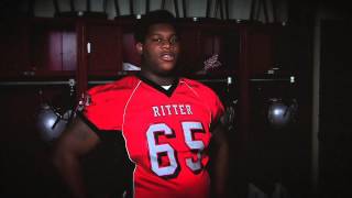 2012 IHSAA 2A State Football Finals  Ritter Team Intro [upl. by Toinette]