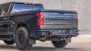 Ironman 4x4 Raid Rear Bumper Suited For 2019 Chevy Silverado 1500 amp GMC Sierra 1500  Install Guide [upl. by Treblih]