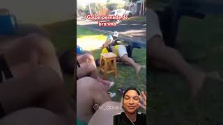 GOLPE PERNADA DE BRAHMA kkkk react humor memes [upl. by Elokyn]