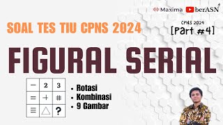 PREDIKSI SOAL TIU FIGURAL SERIAL CPNS 2024  PERSIAPAN TES CPNS 2024 [upl. by Elleinad]