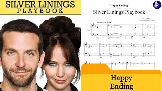 Silver Linings Playbook  quotHappy Endingquot  Danny Elfman with sheets [upl. by Neri]