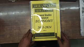 sriram IAS economy latest edition review 2024  Notesduniya [upl. by Laidlaw]