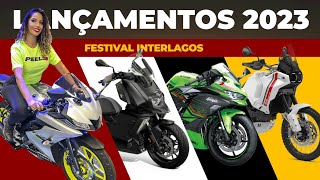 LANÇAMENTOS DE MOTO 2023  TODAS AS MOTOS LANÇADAS NO FESTIVAL INTERLAGOS 2023 YAMAHA DUCATI E MAIS [upl. by Eiramanitsirhc136]