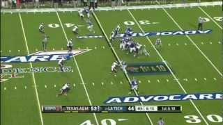 Texas AampM D vs Louisiana Tech O 2012 [upl. by Ardnohs540]