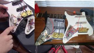 How hard is it to Install Prewired Loaded Pick Guard from Guitar Fetish for A Strat [upl. by Renckens773]