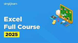 Excel Full Course  Excel Tutorial for Beginners  Excel Basics to Advanced Course  Simplilearn [upl. by Hazlip]