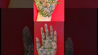 Simple Cutwork mehndi design mehndi shorts shortvideo henna trending youtubeshorts cutwork [upl. by Allys]