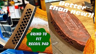 New Grind to Fit Recoil Pad for the 10ga Mercury Magnum SXS Better than NEW [upl. by Tada]