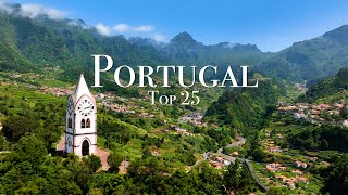 Los 25 Mejores Lugares Para Visitar en Portugal [upl. by Fredric]