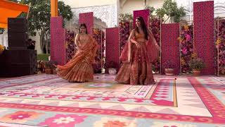 Amazing peformance girls on dola re  mehandi dance  sangeet dance  wedding dance  engagement [upl. by Aehtna]